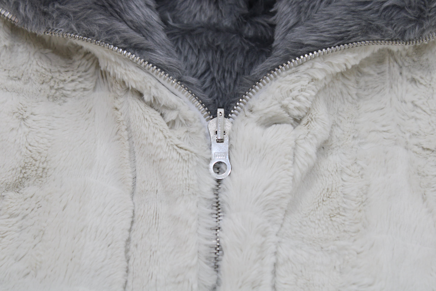 Endz Hntr Grey "Wulf" Fur Jacket